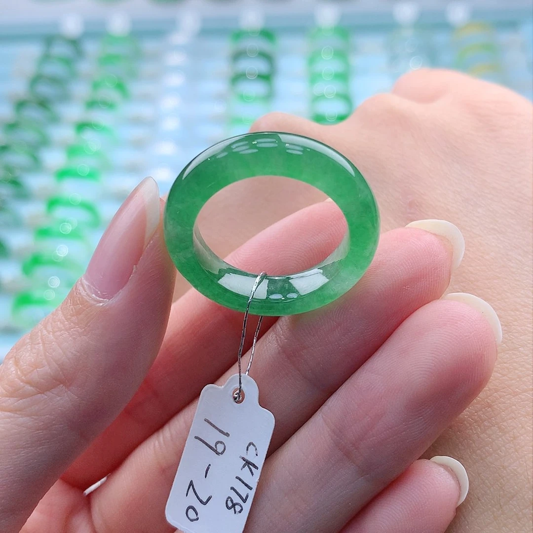 未镶嵌戒指翡翠缅甸翡翠A货