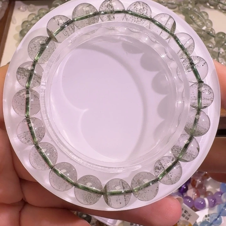未镶嵌水晶手链巴西绿幽灵