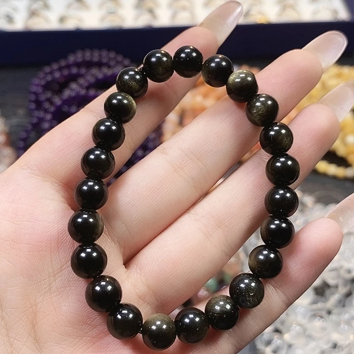未镶嵌手链水晶金耀