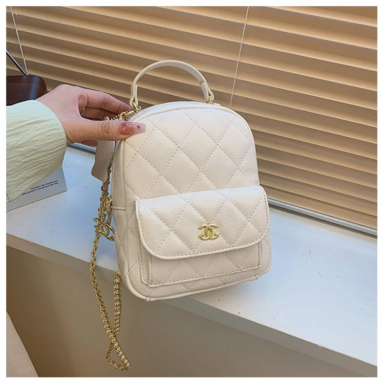 新款小背包爆款大容量包包可爱小香风包双肩包女包感斜挎小背包包