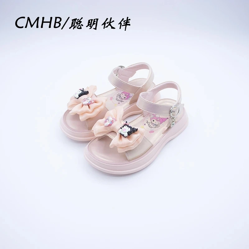 女童凉鞋时装凉鞋公主风儿童凉鞋露趾中大童软底防滑可爱6-12岁