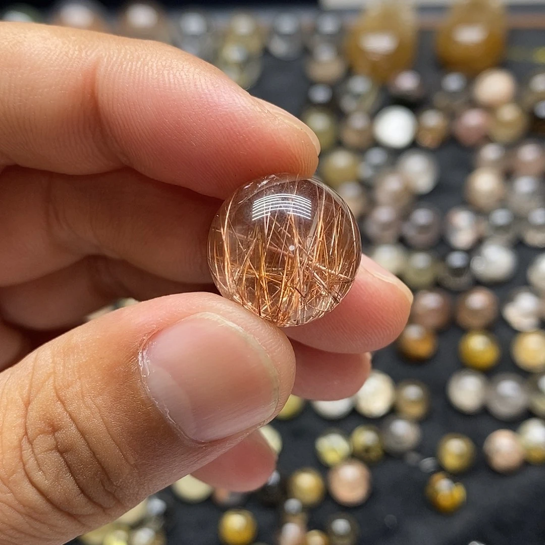 水晶珠宝半成品未镶嵌