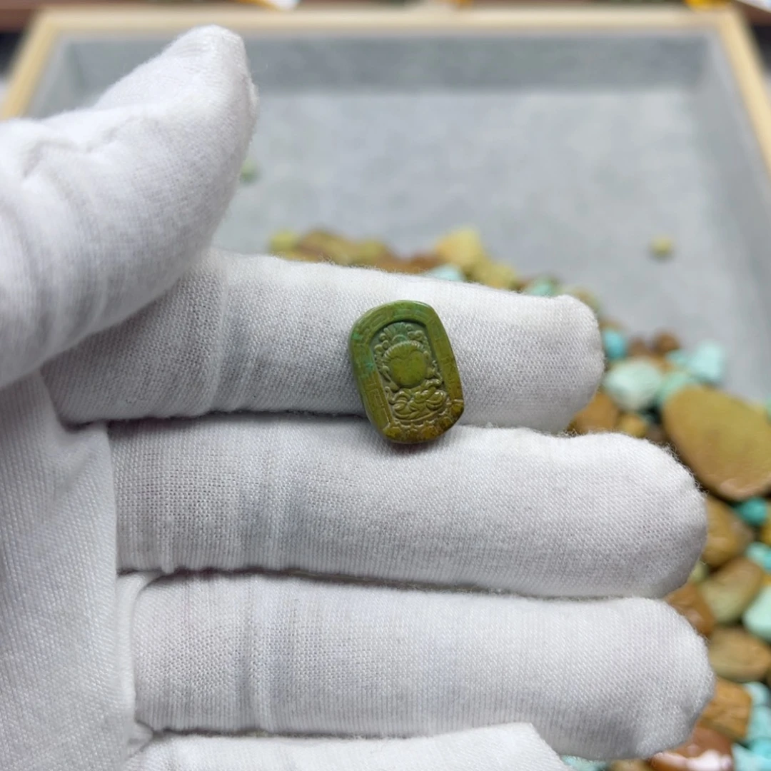 绿松石挂件未镶嵌