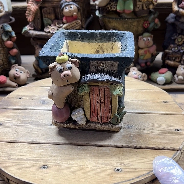 嘻哈多肉花盆百搭