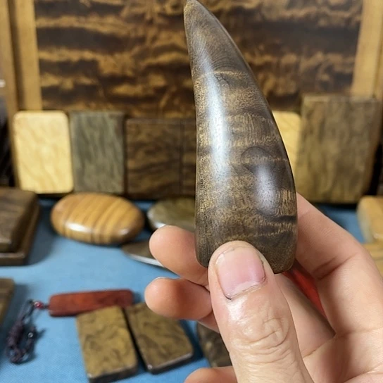 【闪购商品】与****！金丝楠阴沉木无事牌