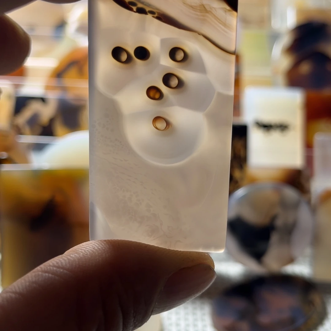 玛瑙/玉髓未镶嵌吊坠(不含链)