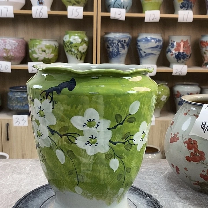 缸13zp景德镇陶瓷花盆