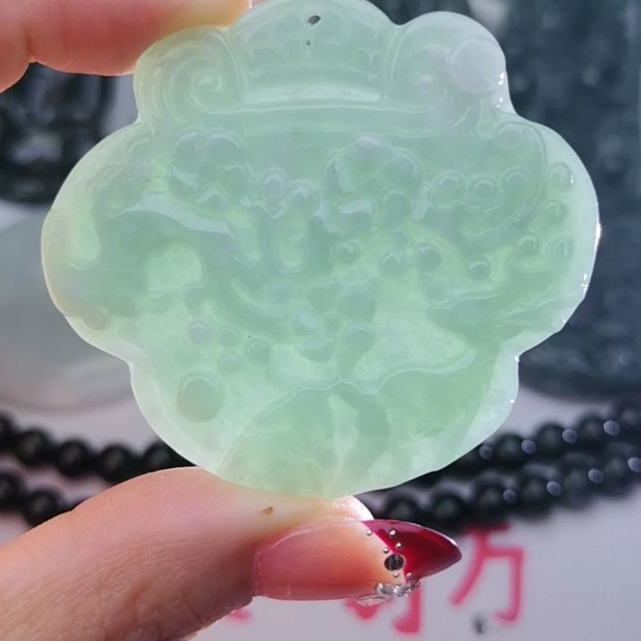 翡翠吊坠(不含链)未镶嵌天然的A货翡翠多样性发货