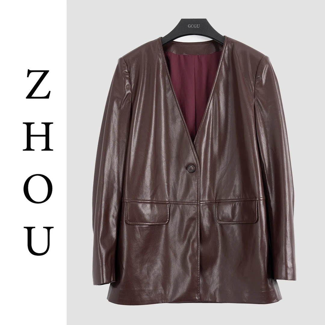 安哥拉红时尚气质外套-20333