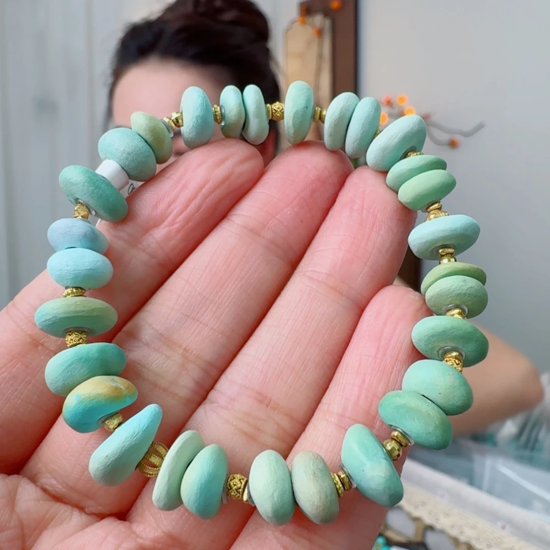 未镶嵌绿松石珠宝奇石