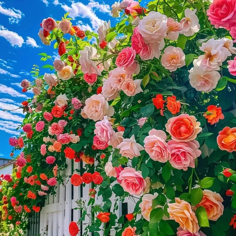 爬藤蔷薇花苗老桩特大花月季玫瑰室内外阳台种植四季好养耐热耐寒