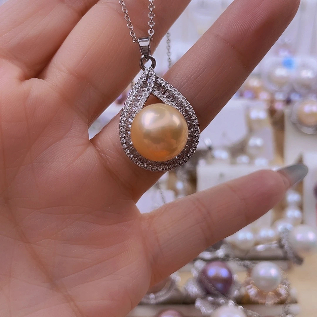 吊坠(赠链)未镶嵌淡水珍珠