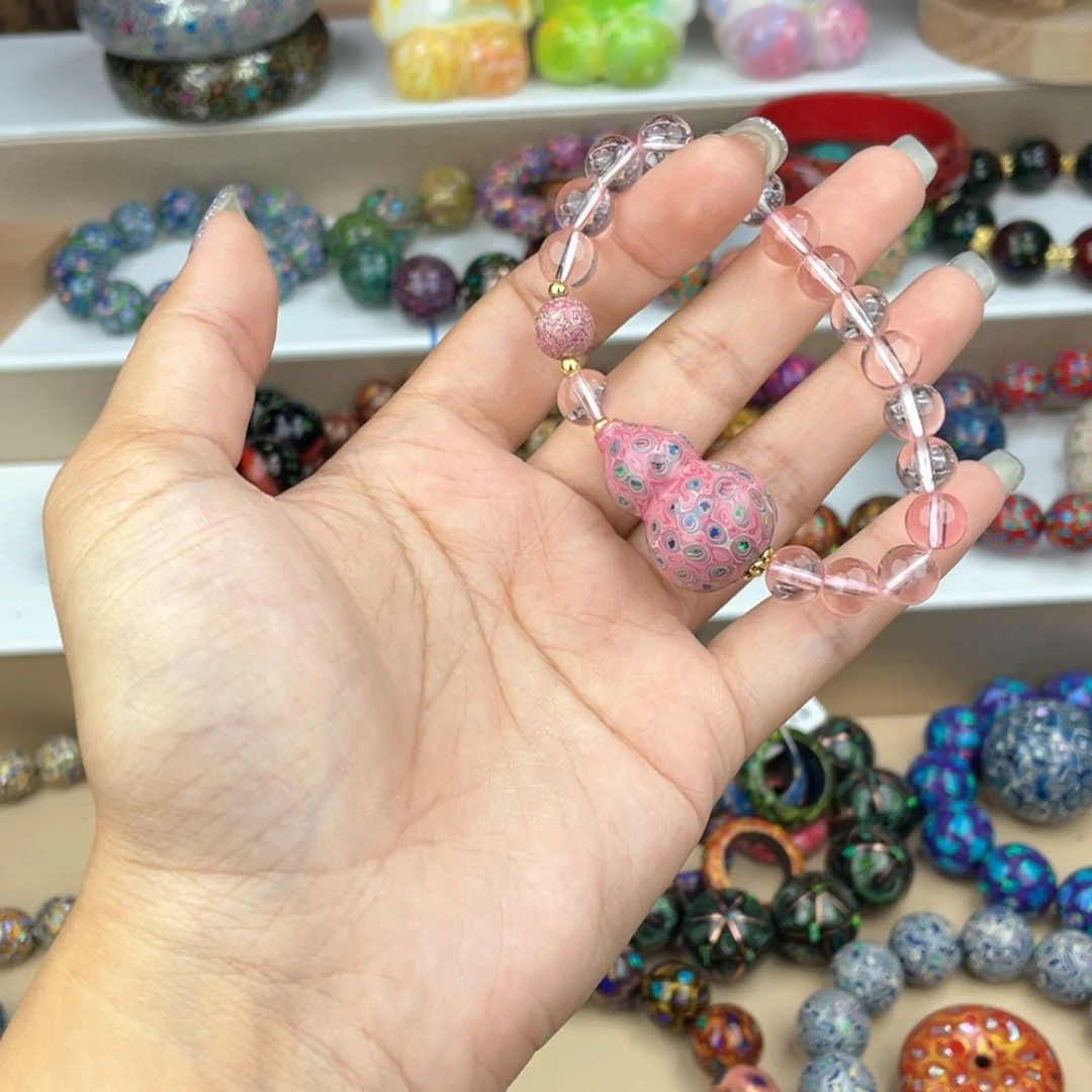 云栖大漆葫芦手链