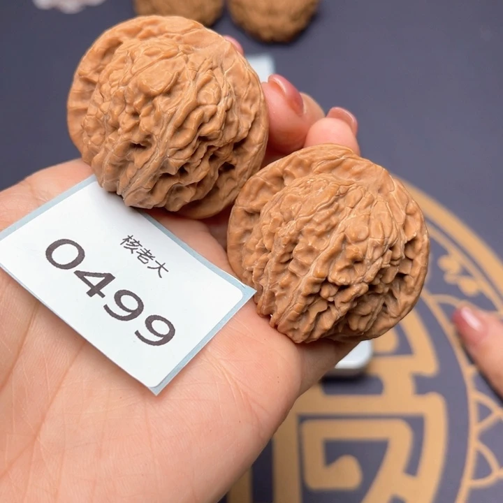 文玩核桃把件43四座楼 0499