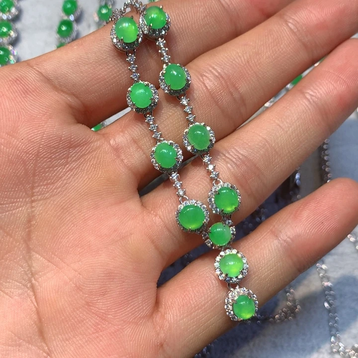 翡翠未镶嵌戒指翡翠项链