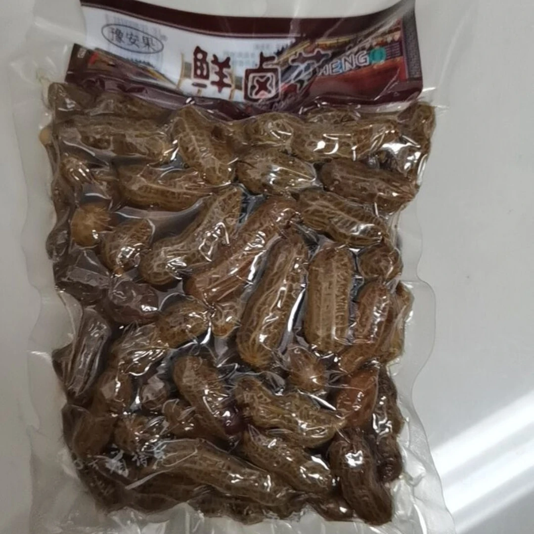 河南豫安果水煮带壳花生卤味五香入味下酒菜休闲零食开袋即食鲜卤