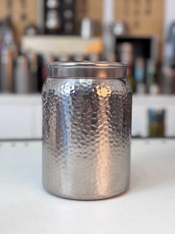 纯钛磁吸储物罐，茶叶罐大容量1500ml纯钛密封罐