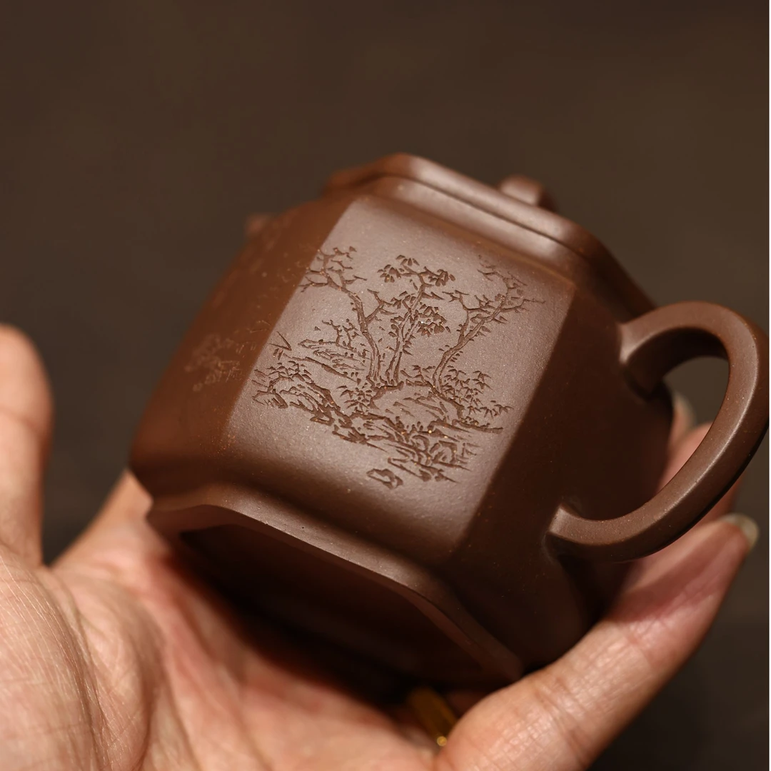 童康【六方居士】配上刘伟涛刻绘 意境十足 200cc