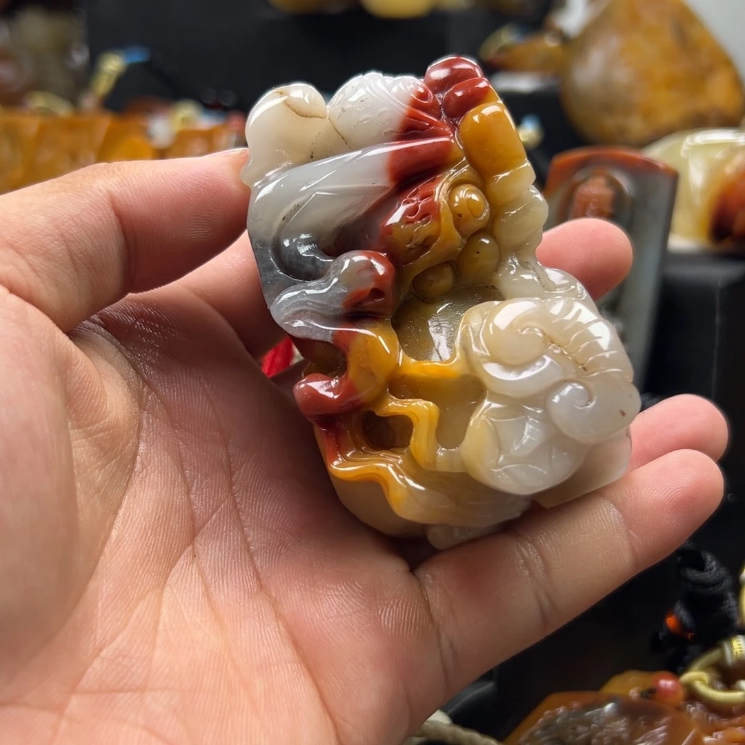 石英质玉（黄龙玉）未镶嵌多选发其一