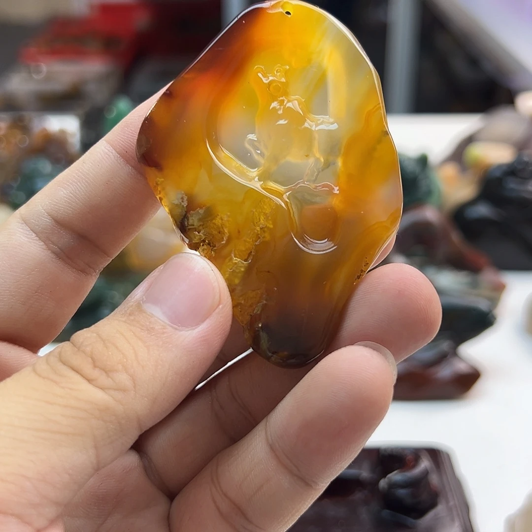 玛瑙/玉髓未镶嵌颈饰