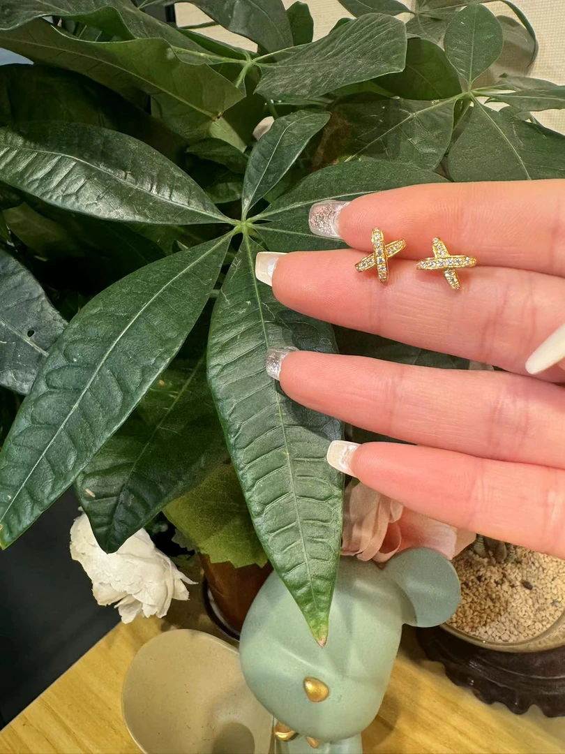 足金999耳饰   2.37克