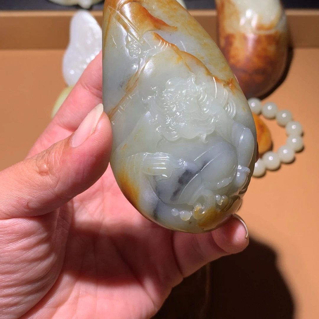 和田玉（糖玉）未镶嵌挂件