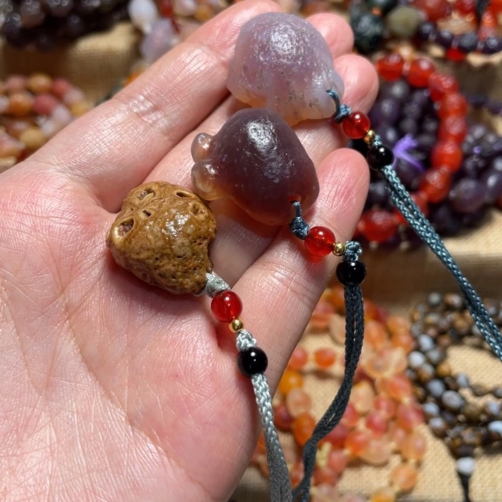 玛瑙/玉髓合金手链