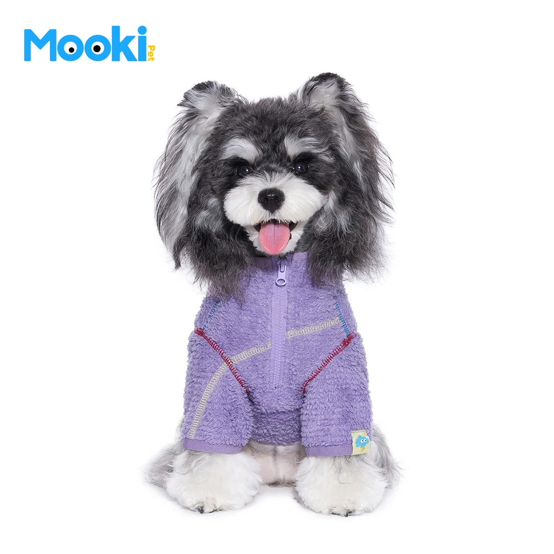 mookipet宠物服装狗狗衣服小中型犬雪纳瑞P棉绒哈苏线潮牌卫衣