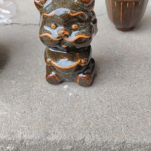 摆件茶叶沫小龙女摆件体验