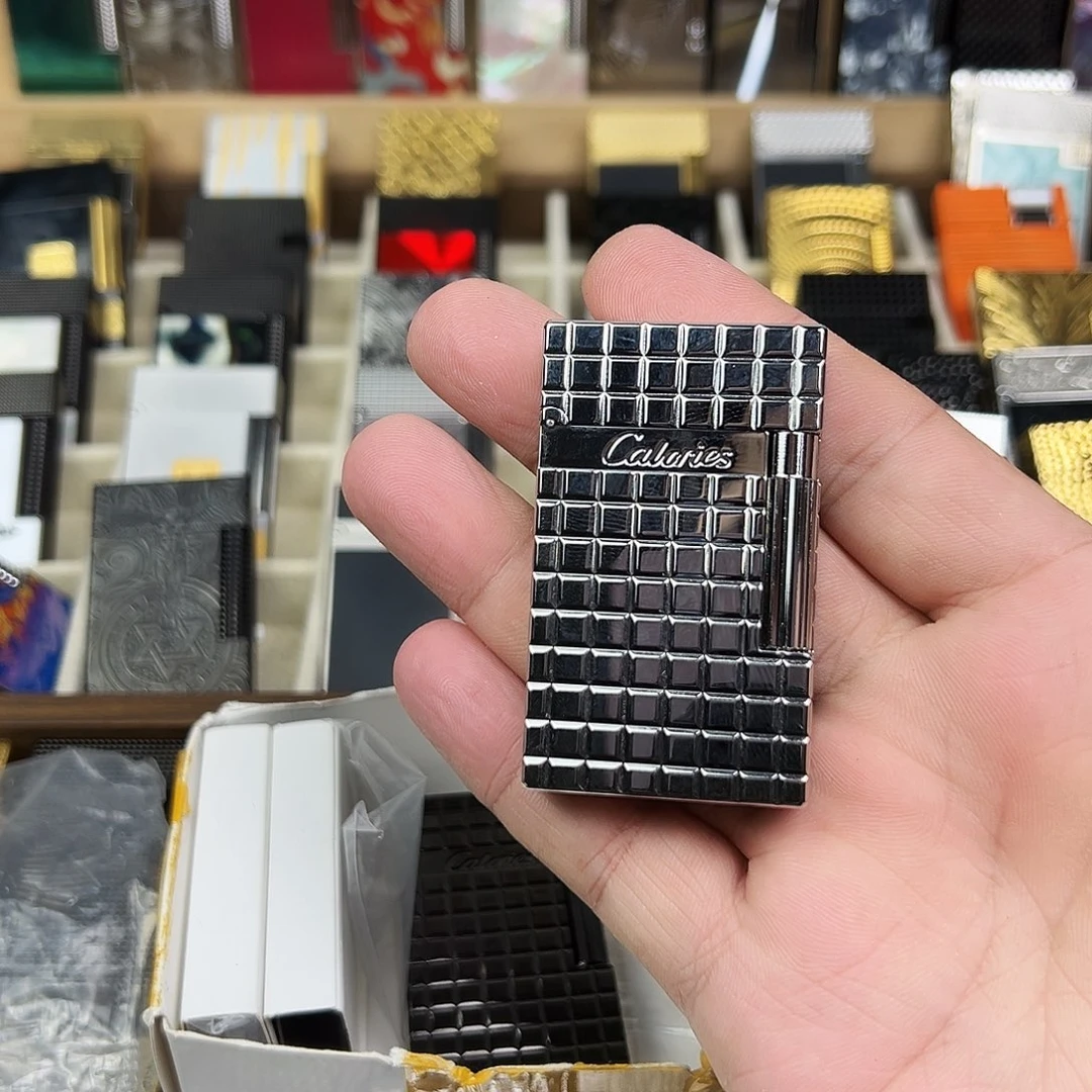 纯铜棋盘格银色卡路单机简装