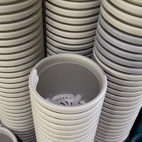 树脂四季3号灰白无托10个