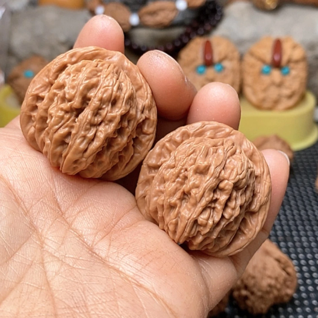 【闪购商品】文玩核桃把件斌36四座楼