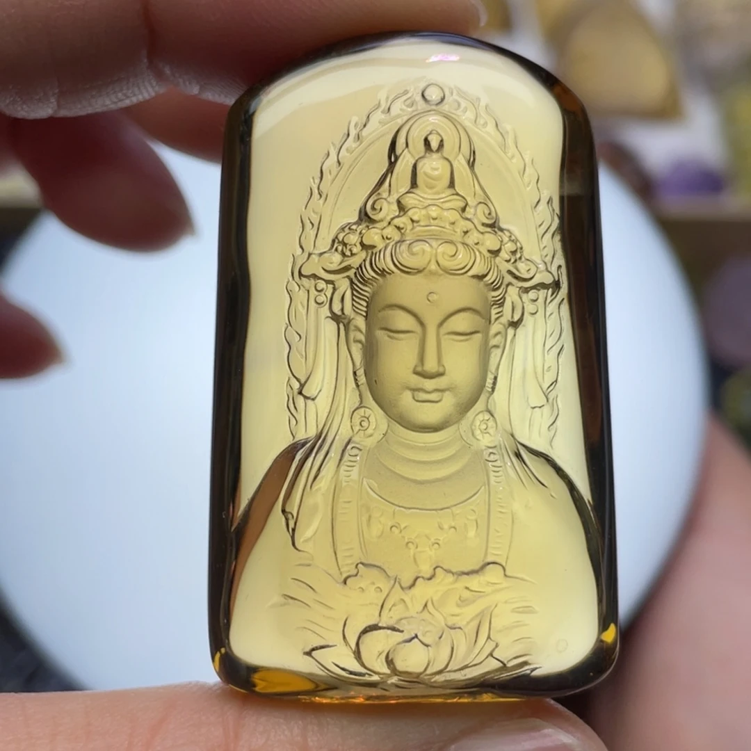 水晶颈饰未镶嵌定制