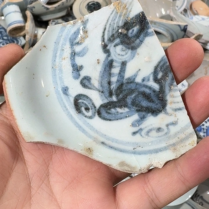瓷片瓷片标本，顺丰包邮