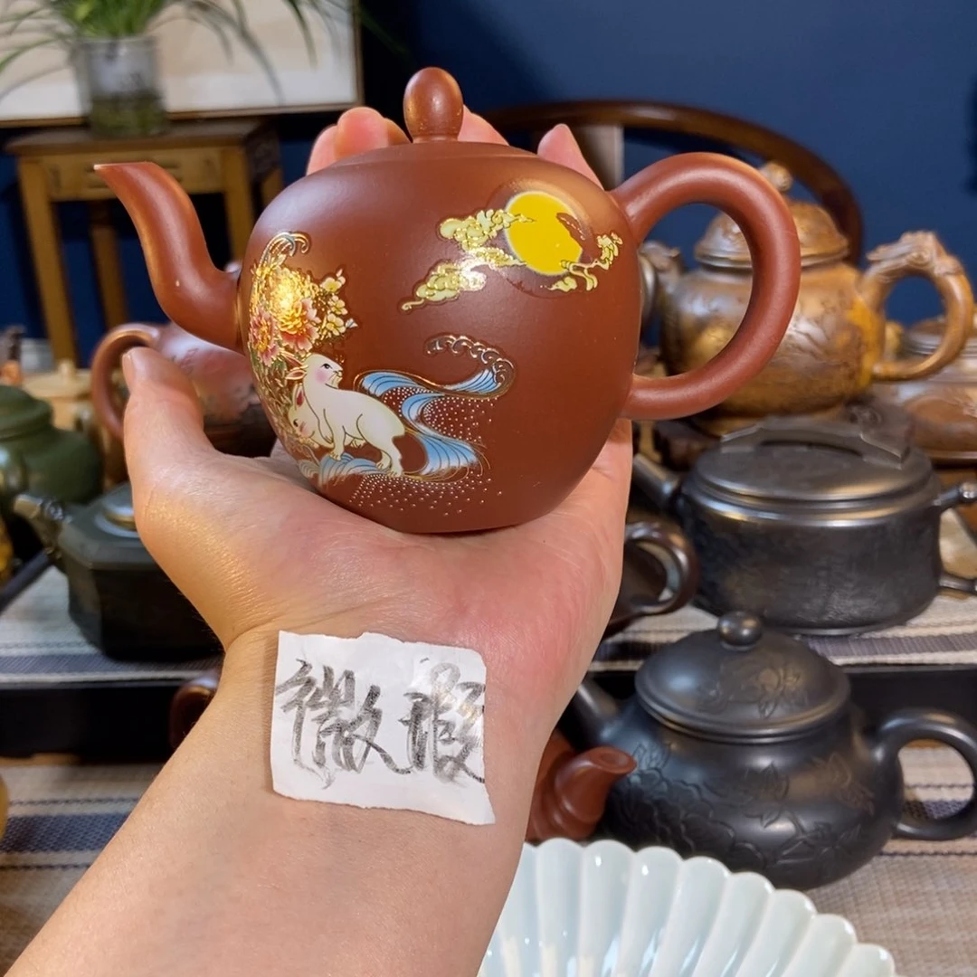 茶壶紫砂紫砂艺人微瑕疵