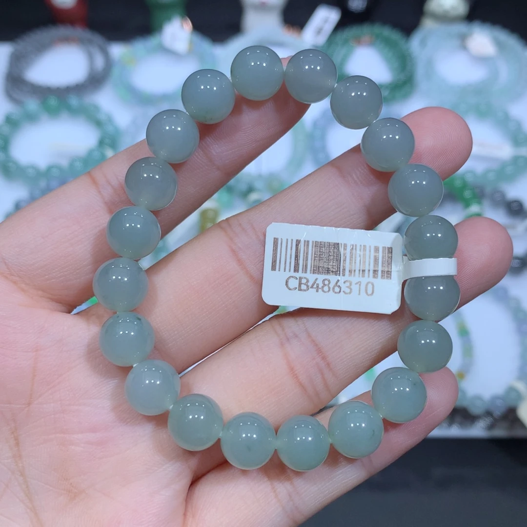 未镶嵌手串翡翠天然