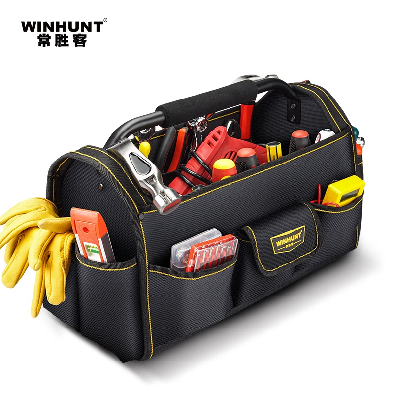 金属工具包结实耐用电工专用特大号木工工具袋帆布加厚耐磨手提包