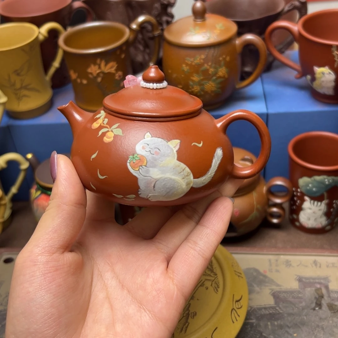 紫砂茶杯紫砂主人杯