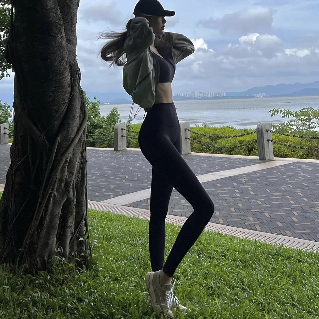 【QICIFIER】轻量裤 科技黑轻量化裸感运动长裤 2876