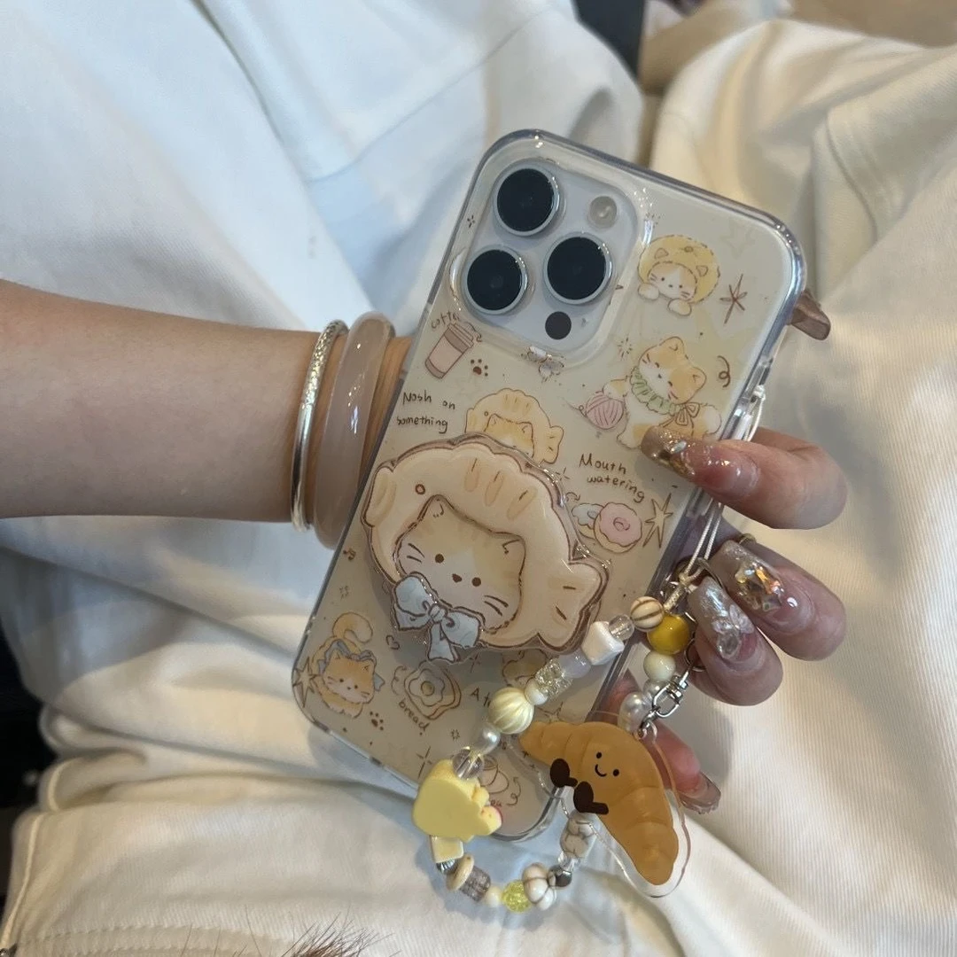 懒惰猫咪适用苹果iphone小米15/14/13pro防摔vivo华为oppo手机壳