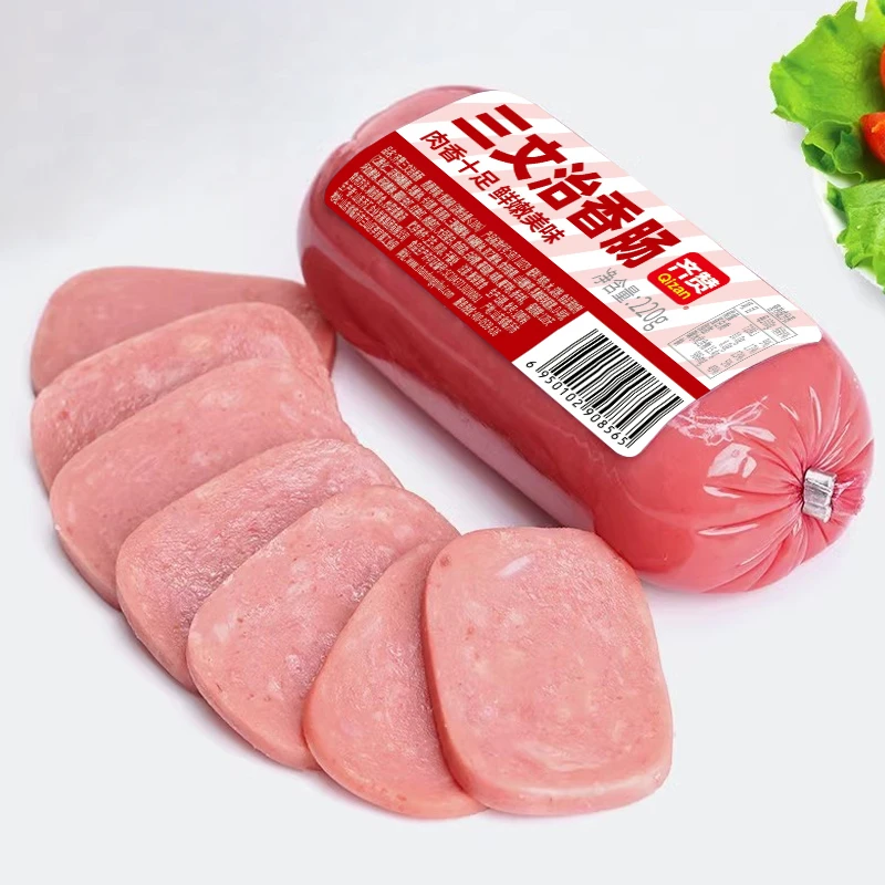齐赞三文治火腿肠切片火腿早餐三明治午餐肉方火腿s