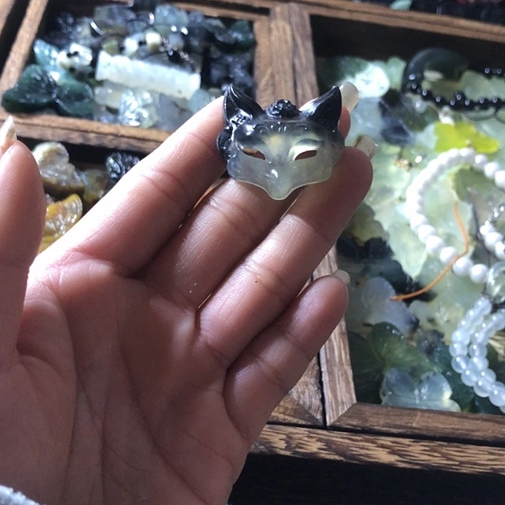 岫玉未镶嵌岫玉挂件