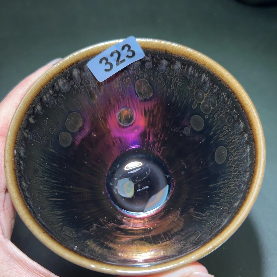 茶盏全手工原矿原釉建盏