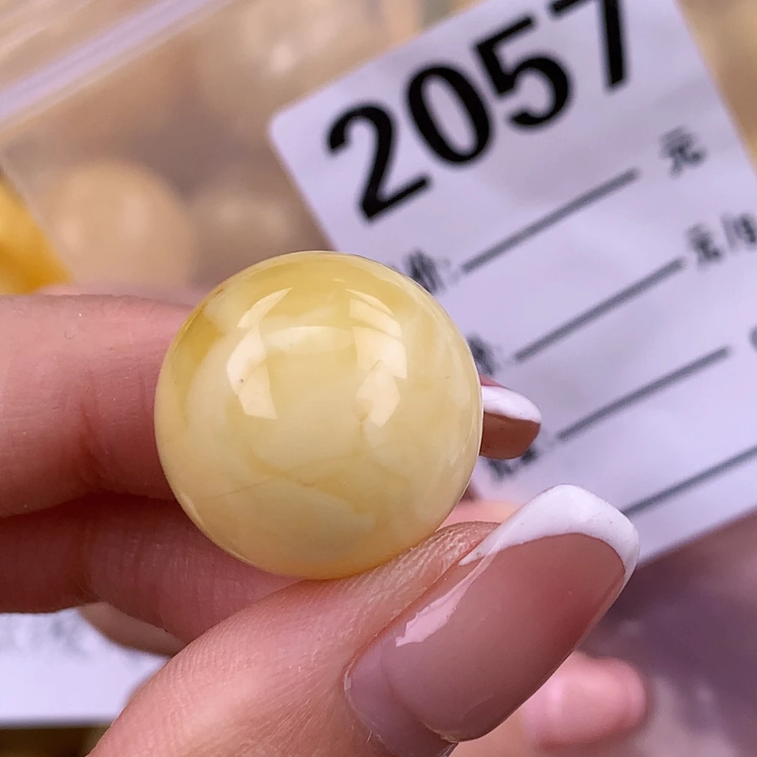 琥珀未镶嵌珠宝奇石19.6粉