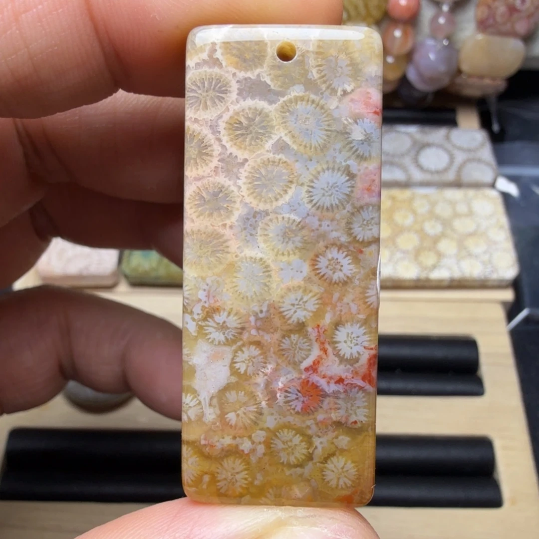 硅化玉未镶嵌天然有机玉石保真色