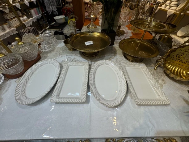 日式陶瓷盘子复古圆形餐盘家用菜盘鱼盘高级感汤盘碟子