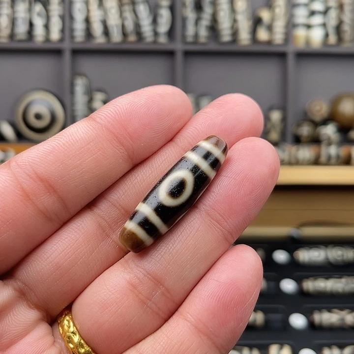 玛瑙/玉髓颈饰未镶嵌善*上肯台珠玛瑙条纹