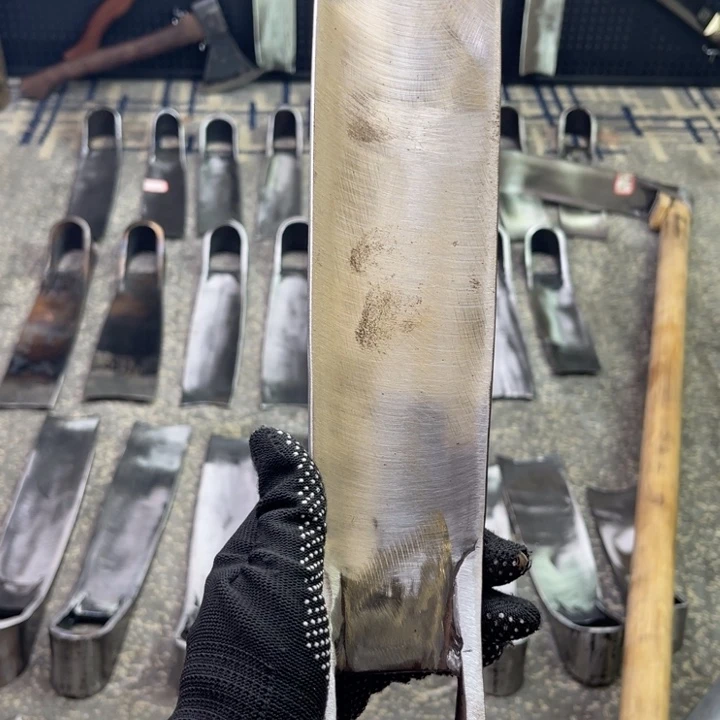 栢***乐龙泉手工制作工艺锄头一套