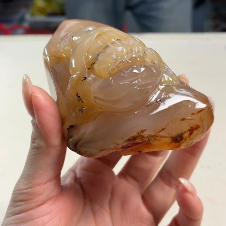 玛瑙/玉髓未镶嵌吊坠(不含链)