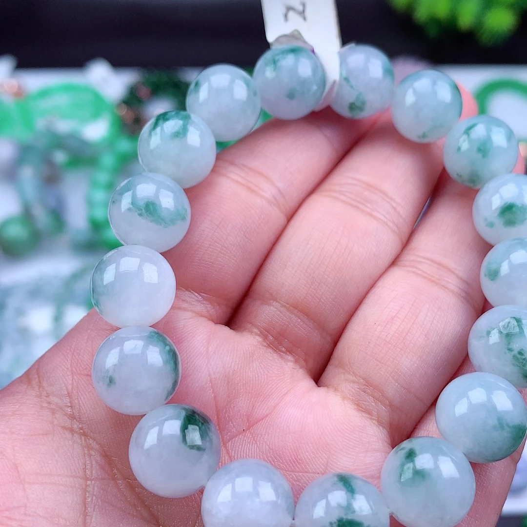 未镶嵌手链翡翠手串